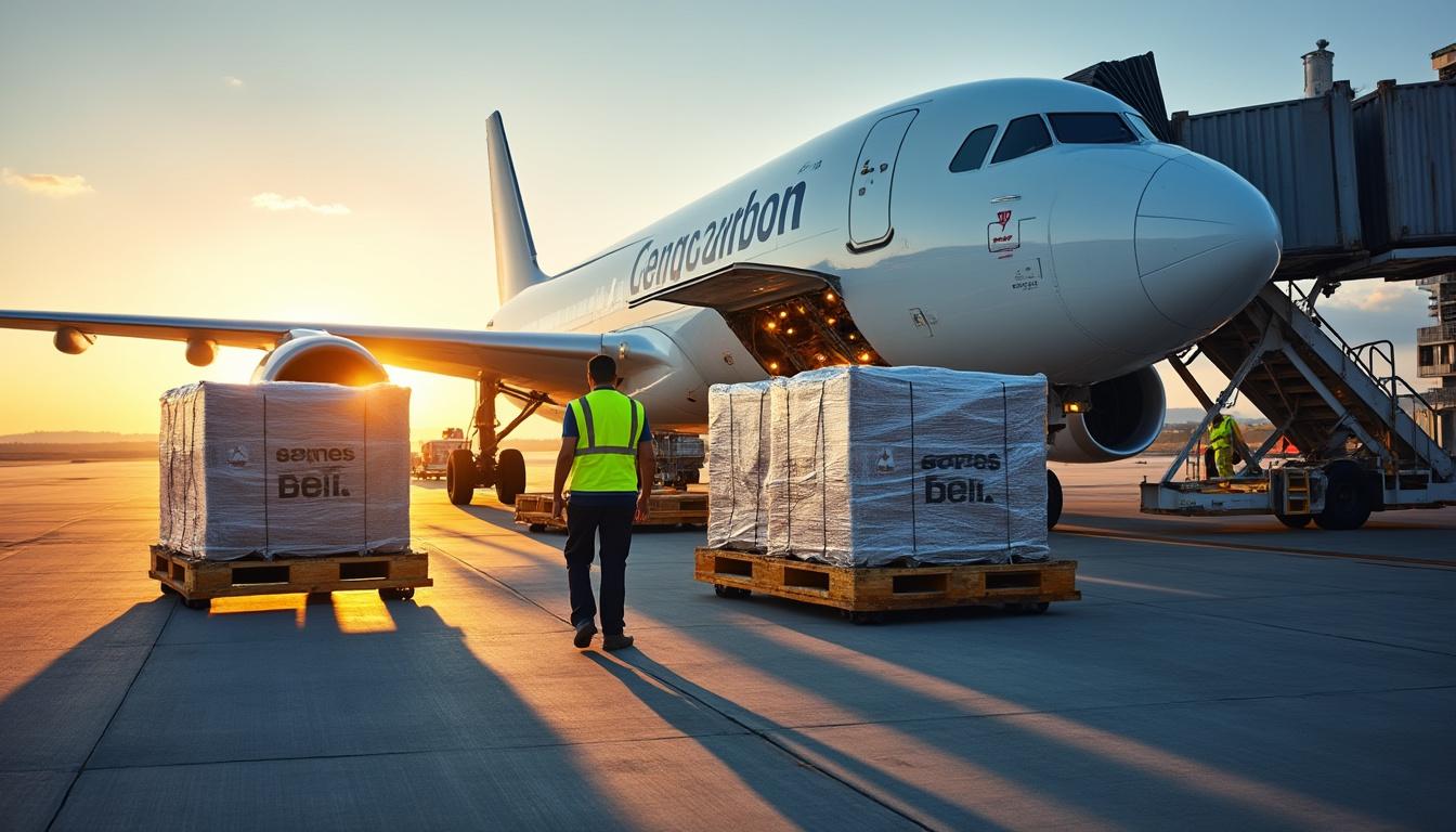 Illustration: Définition et importance du fret aérien dans le transport international