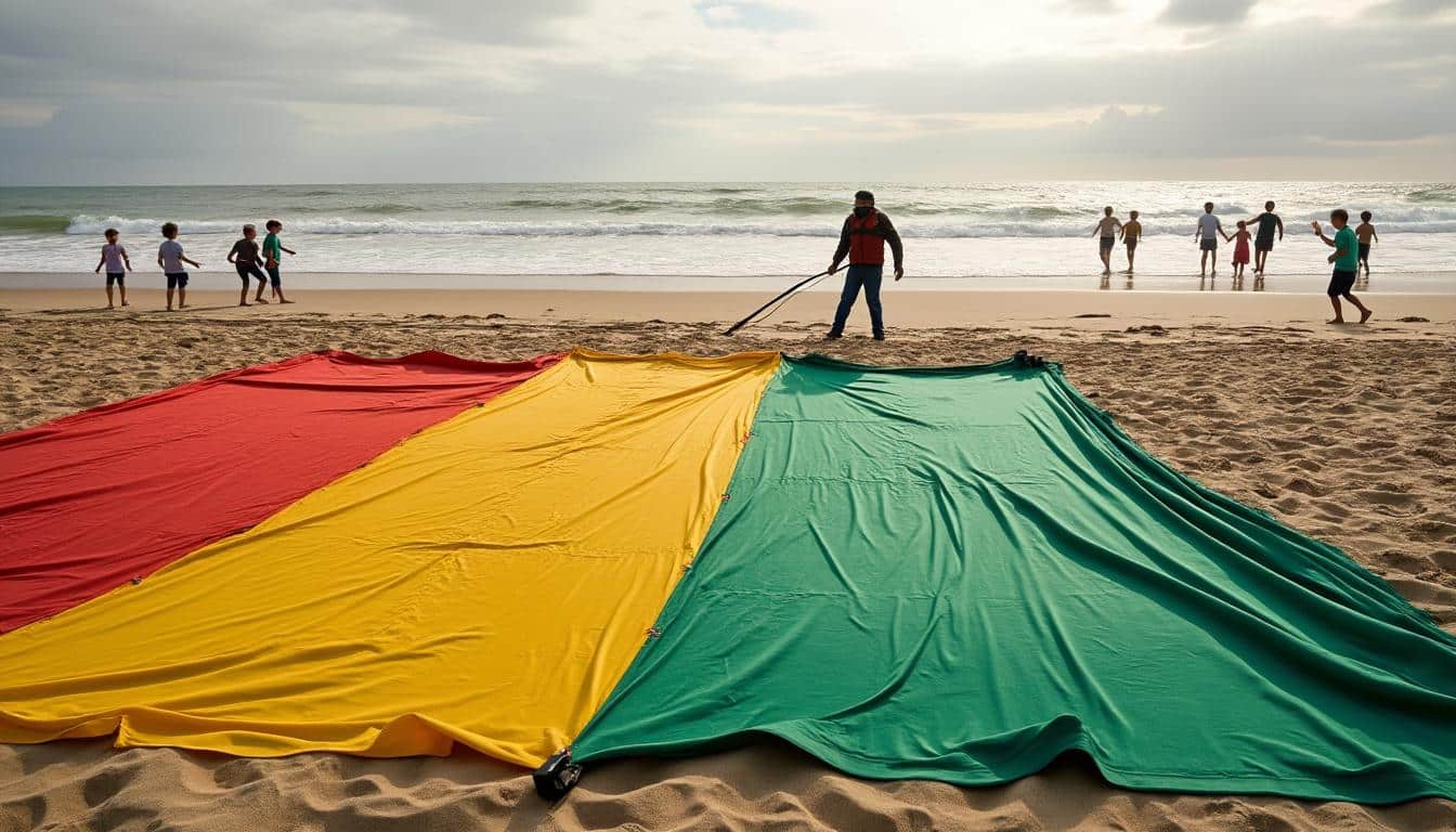 Explication des drapeaux de plage : codes couleurs et conseils sécurité