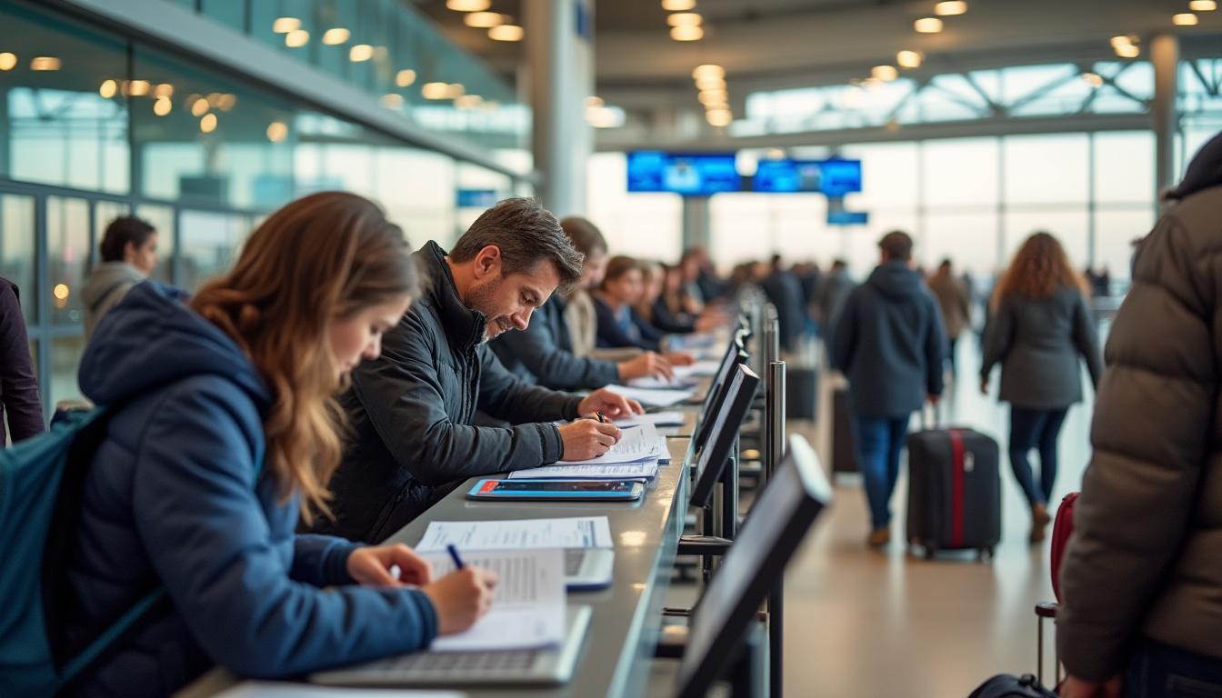 Illustration: Présentation des formalités avant un voyage en avion : définitions et enjeux