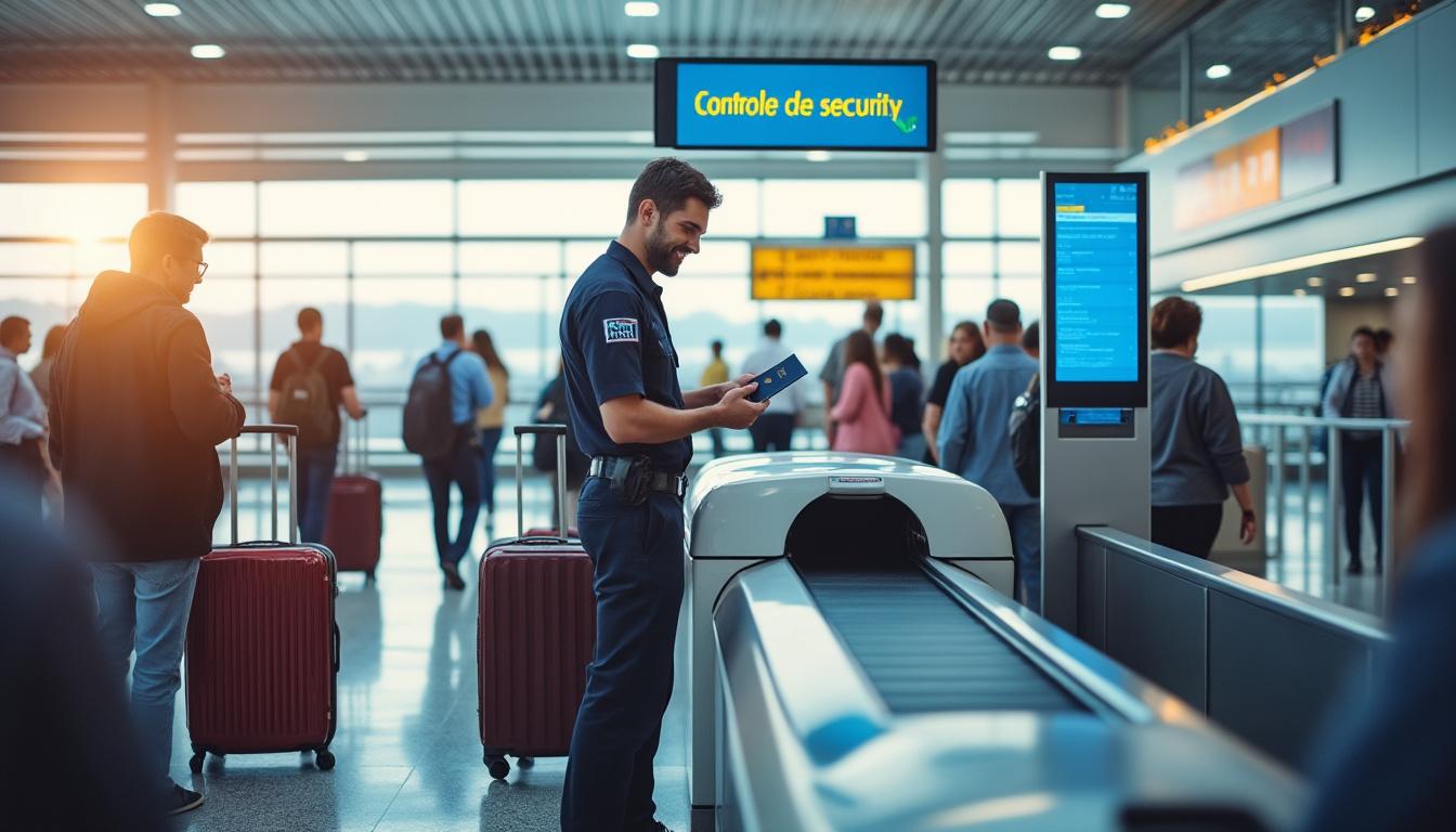 Illustration: Comprendre les étapes du guide des contrôles aéroportuaires