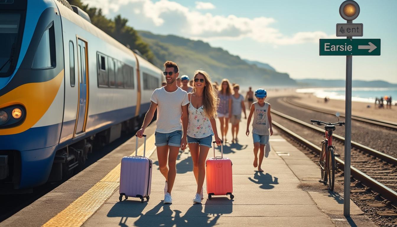 Illustration: Pourquoi choisir des plages accessibles en train depuis Paris ?