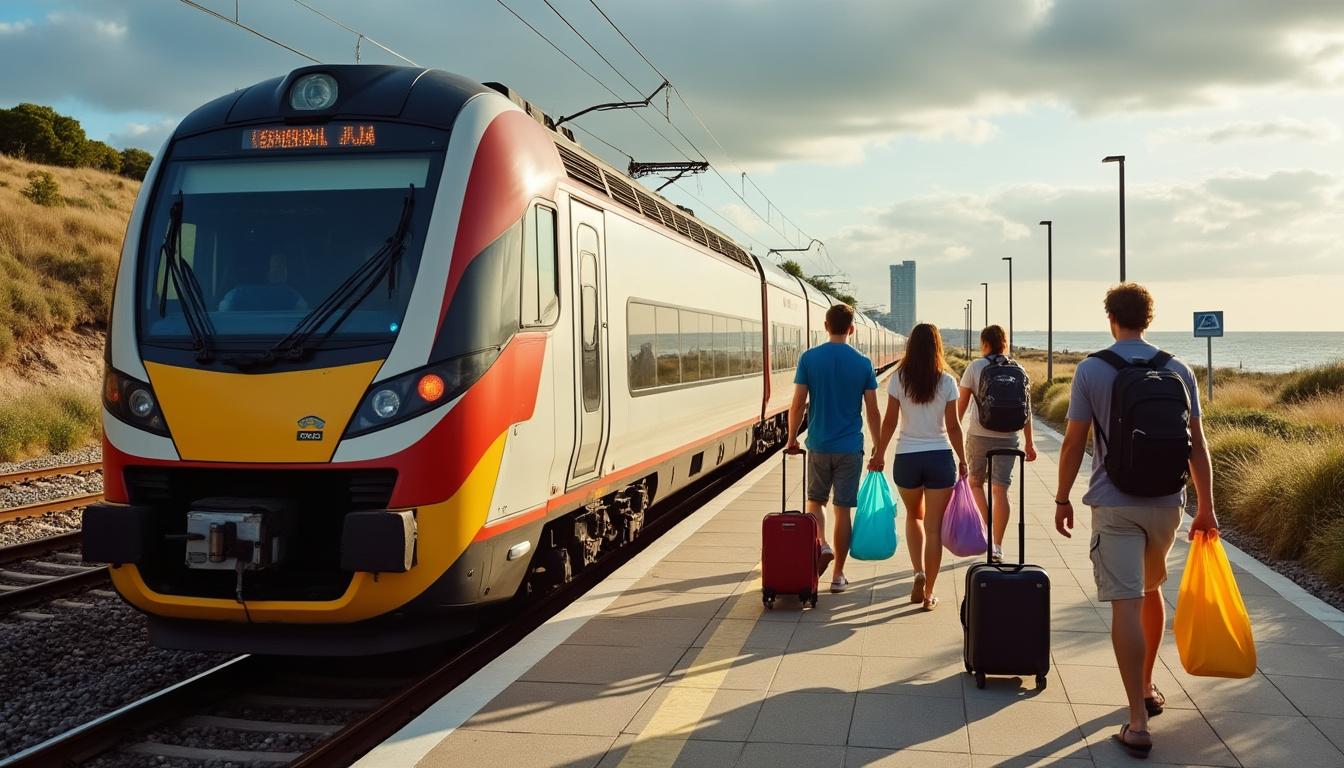 Illustration: Les plages les plus proches accessibles en train depuis Paris