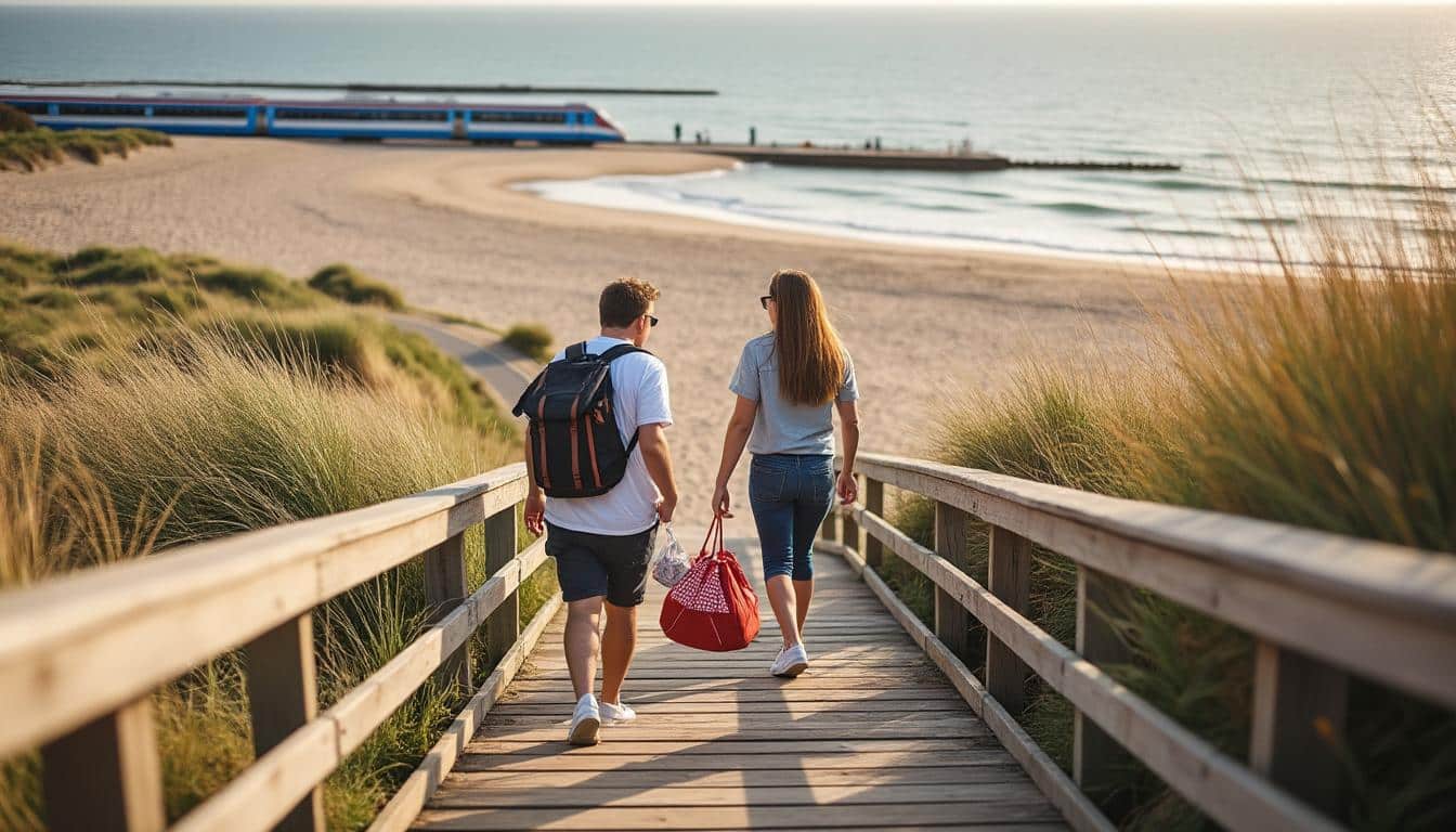 Plages accessibles en train depuis Paris : guide des meilleures escapades