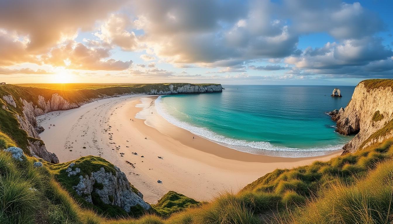 Illustration: Panorama des plages incontournables à visiter en Bretagne