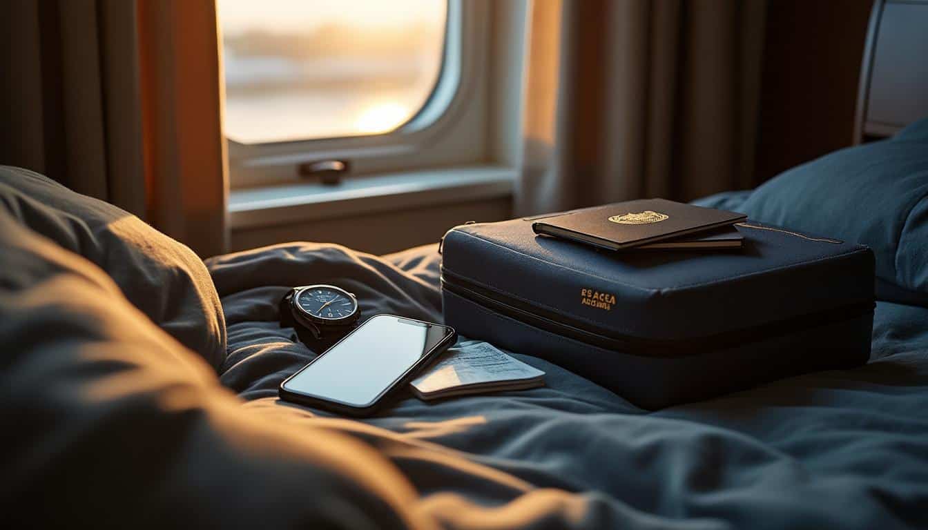 Illustration: Comprendre les étapes essentielles du voyage en avion, de la préparation au départ