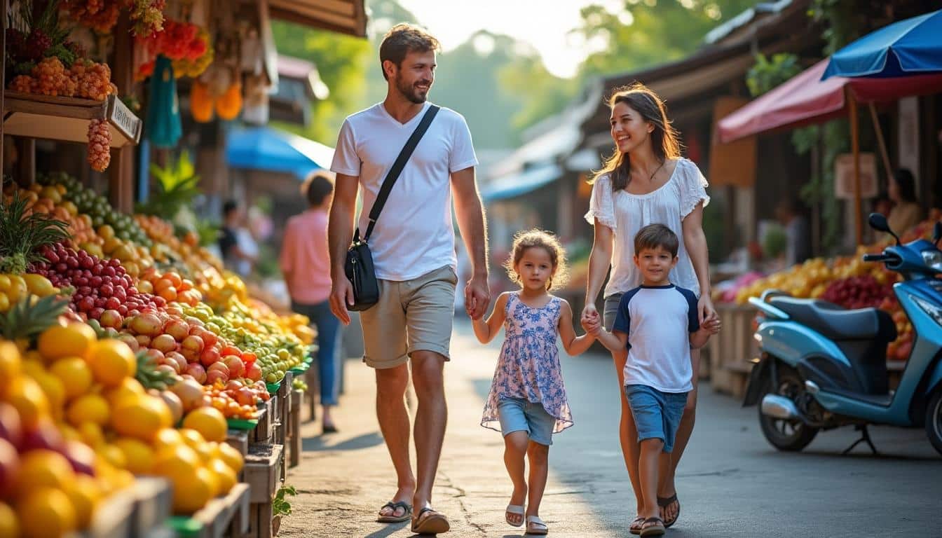 Illustration: Présentation générale du voyage en famille en Thaïlande