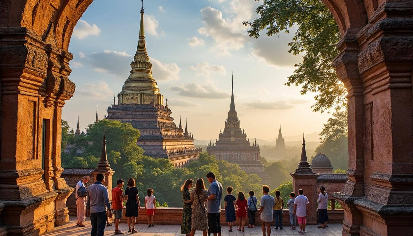Illustration: Explorer la diversité des temples et pagodes en Birmanie : immersion et distinctions essentielles