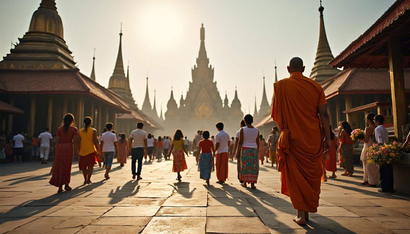 Les temples de Birmanie face à la foule du week-end : conseils et immersion