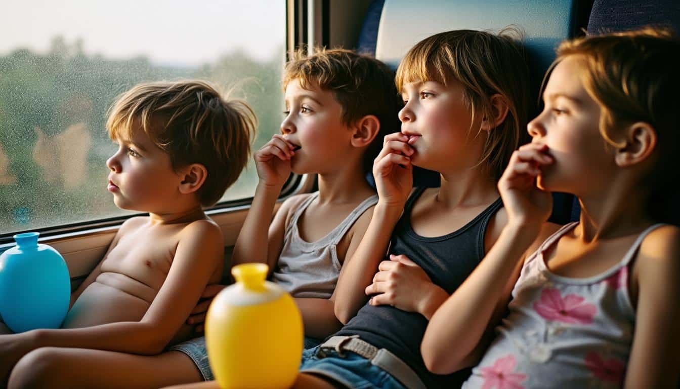 Précautions pour les enfants sensibles à la chaleur dans les compartiments