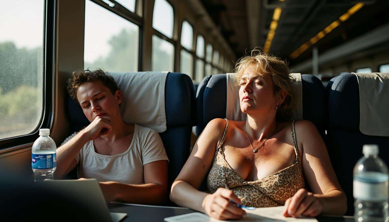 Conseils pour supporter la chaleur en compartiment lors des longs trajets