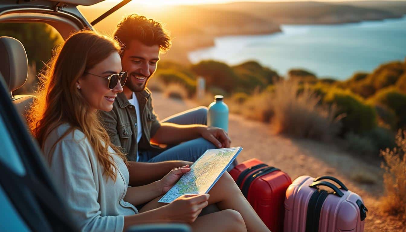 Illustration: Comment organiser son itinéraire idéal pour un road trip en Algarve