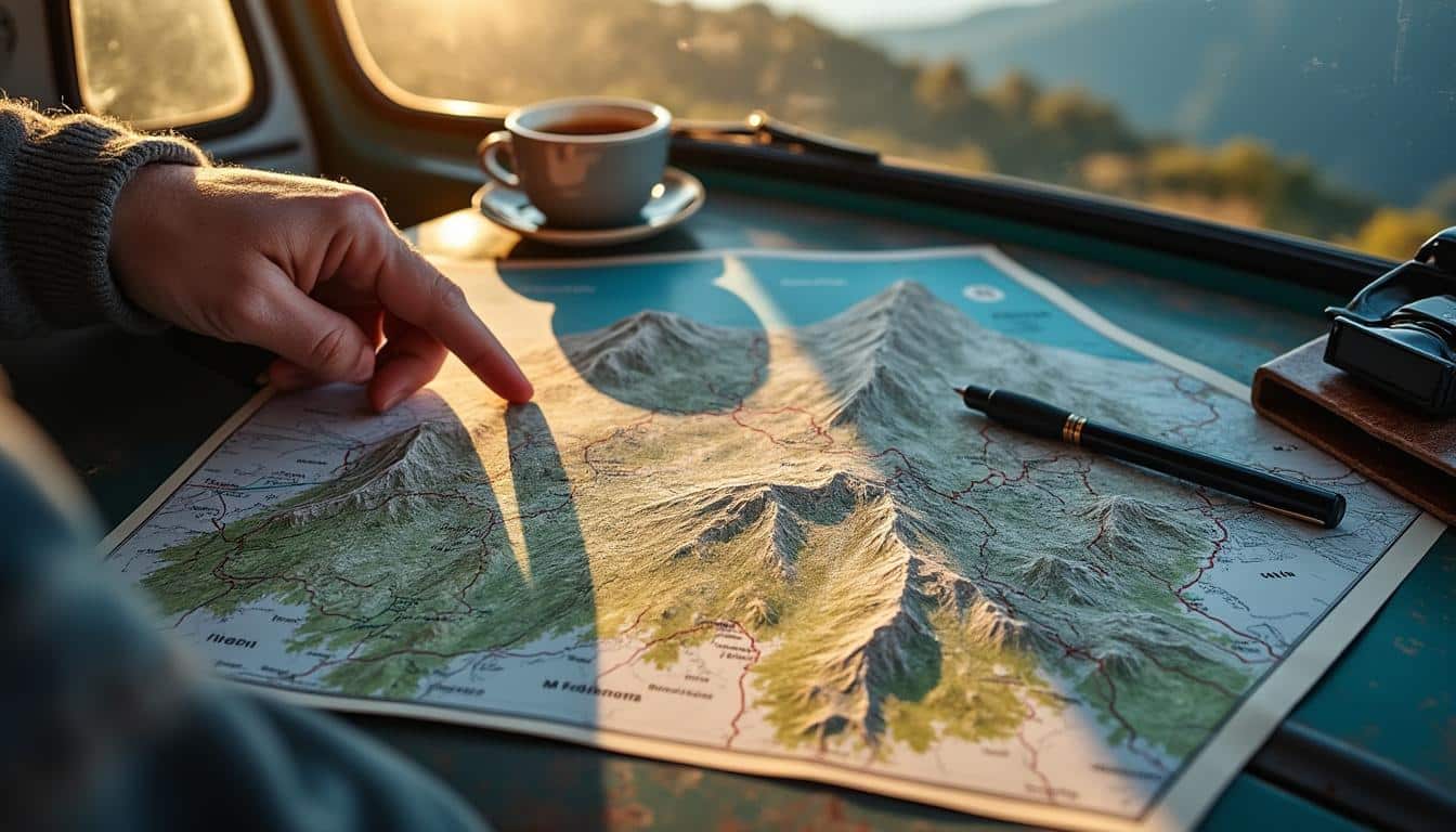 Carte du road trip dans les Dolomites : itinéraires et conseils